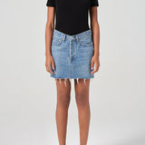 AGOLDE V-Waist Mini Skirt