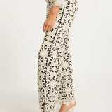 Caballero Collection Celina Ivory / Black Lace Pant