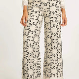 Caballero Collection Celina Ivory / Black Lace Pant