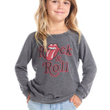 Chaser Kids Rolling Stones Rock & Roll Sweatshirt