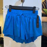 Suzette Collection Flyaway Shorts - Bright Blue