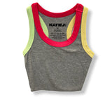 Livi Tween Crop Tank Multi Tween