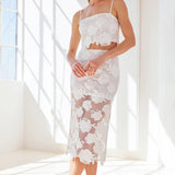 Generation Love Rave Flower Mesh Skirt
