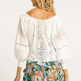Caballero Collection Sybille Ivory Top