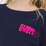 Vintage Havana Kids Happy Smiley Sweater