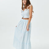Skylar Pastel Blue Heart Tank Top