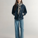 Lily Wide Leg in Sky Fade
