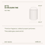 Scented Candle - Hey Baies - 7oz | La Jolie Muse