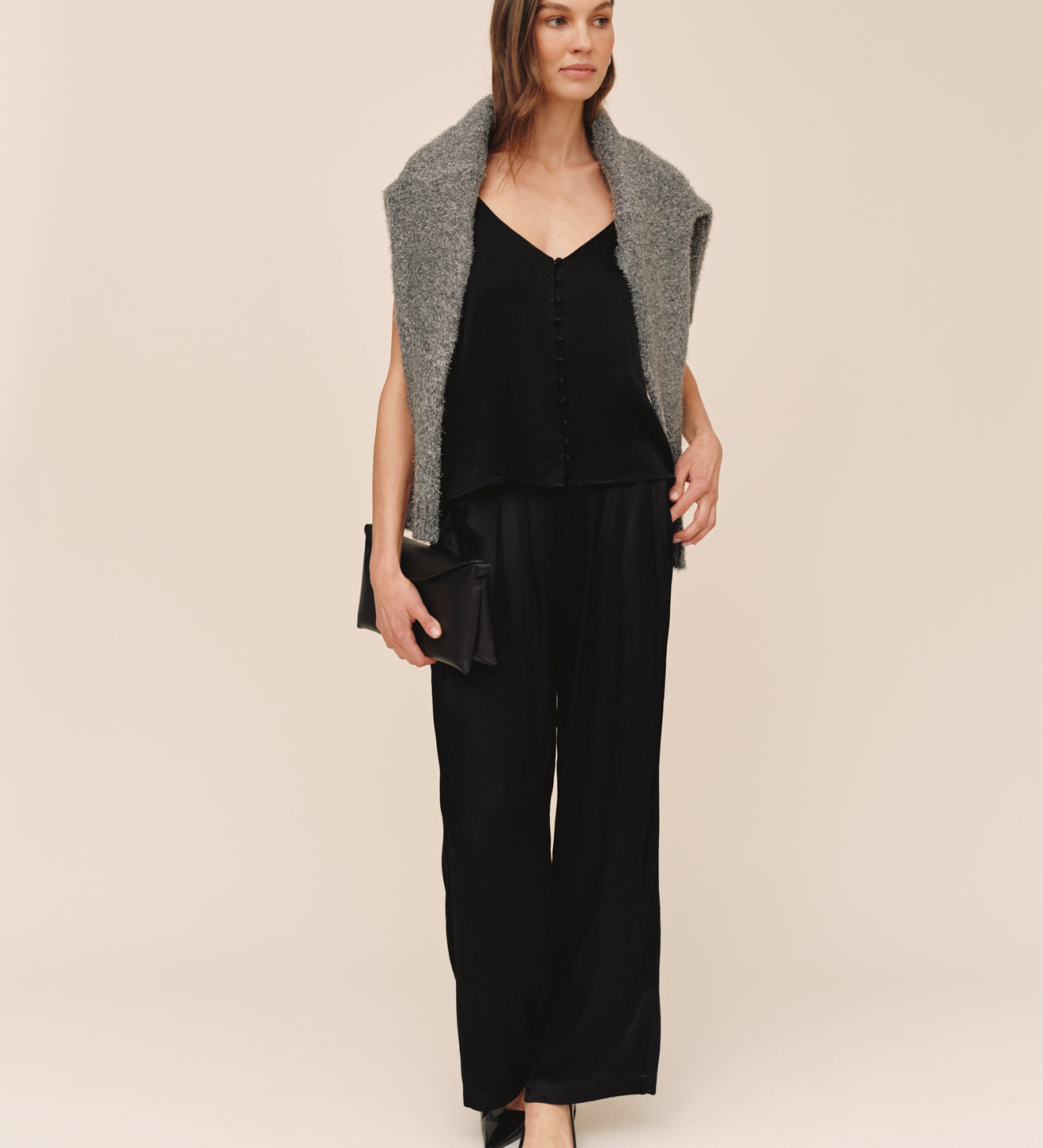 B20317-L72-302 - BUTTON FRONT CAMISOLE