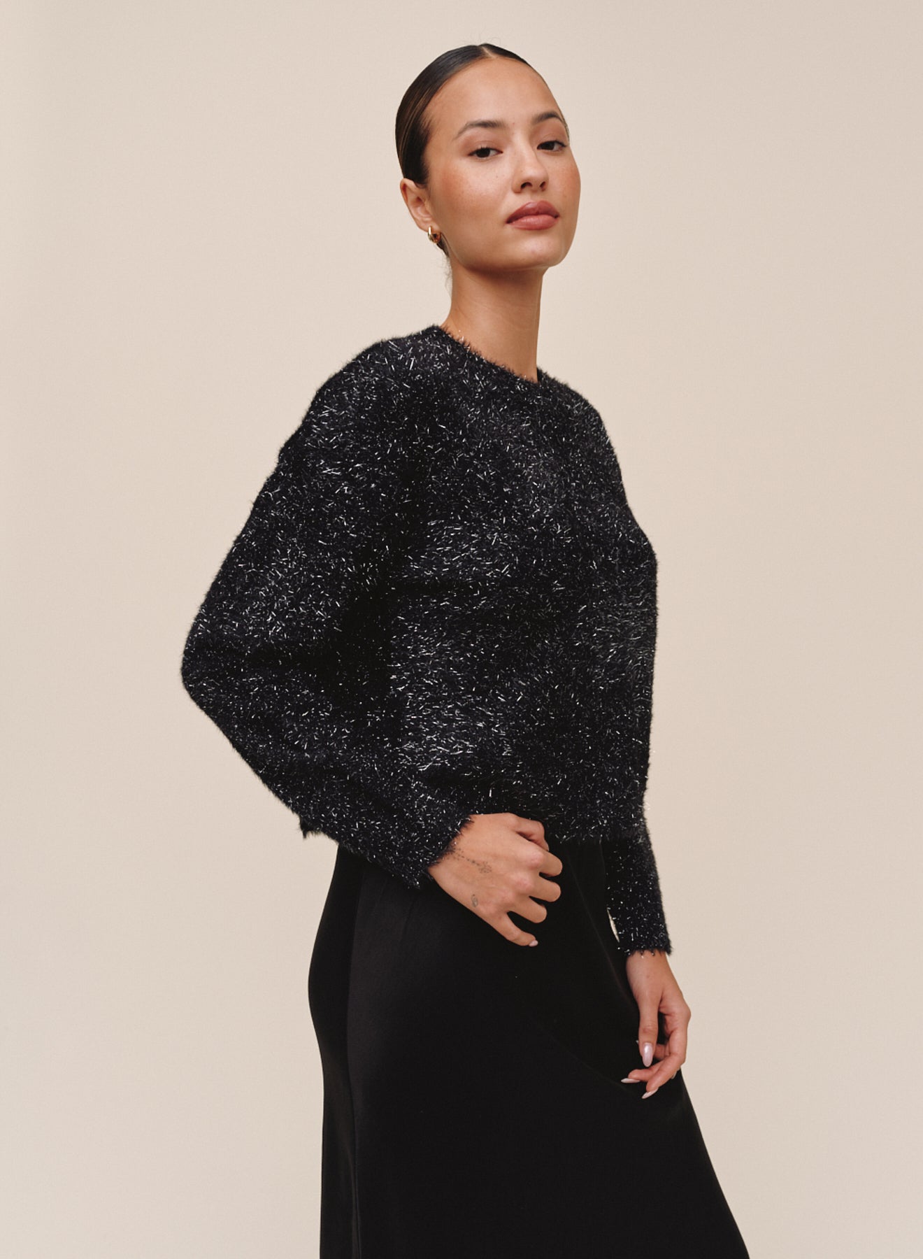 B4596-M82-300 - SLOUCHY SWEATER
