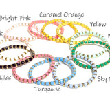 Dream in Color Enamel Bracelets