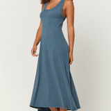 Project Social T Yuma Scoop Neck Rib Tank Dress