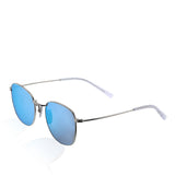 DIFF Eyewear Axel Silver Ice Mirror Aviator Sunglasses