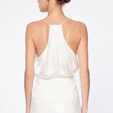 Racer Charmeuse Cami