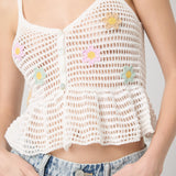 Blank NYC Beach Bum Knit Top