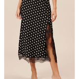 Reza Lace Detail Skirt