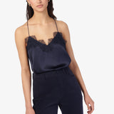 Racer Charmeuse Cami