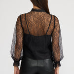 T4581 LIZETTE LS LACE TOP
