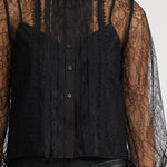 T4581 LIZETTE LS LACE TOP