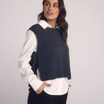 B2378-G72-304 - SIDE TIE VEST