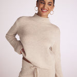 B2386-G72-304 - MOCK NECK SWEATER