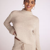 B2386-G72-304 - MOCK NECK SWEATER