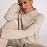 B2386-G72-304 - MOCK NECK SWEATER