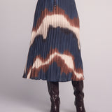 B3119-J49-300 - PLEATED SKIRT WITH TIE