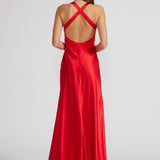 DR4488 NOVA SATIN DRESS