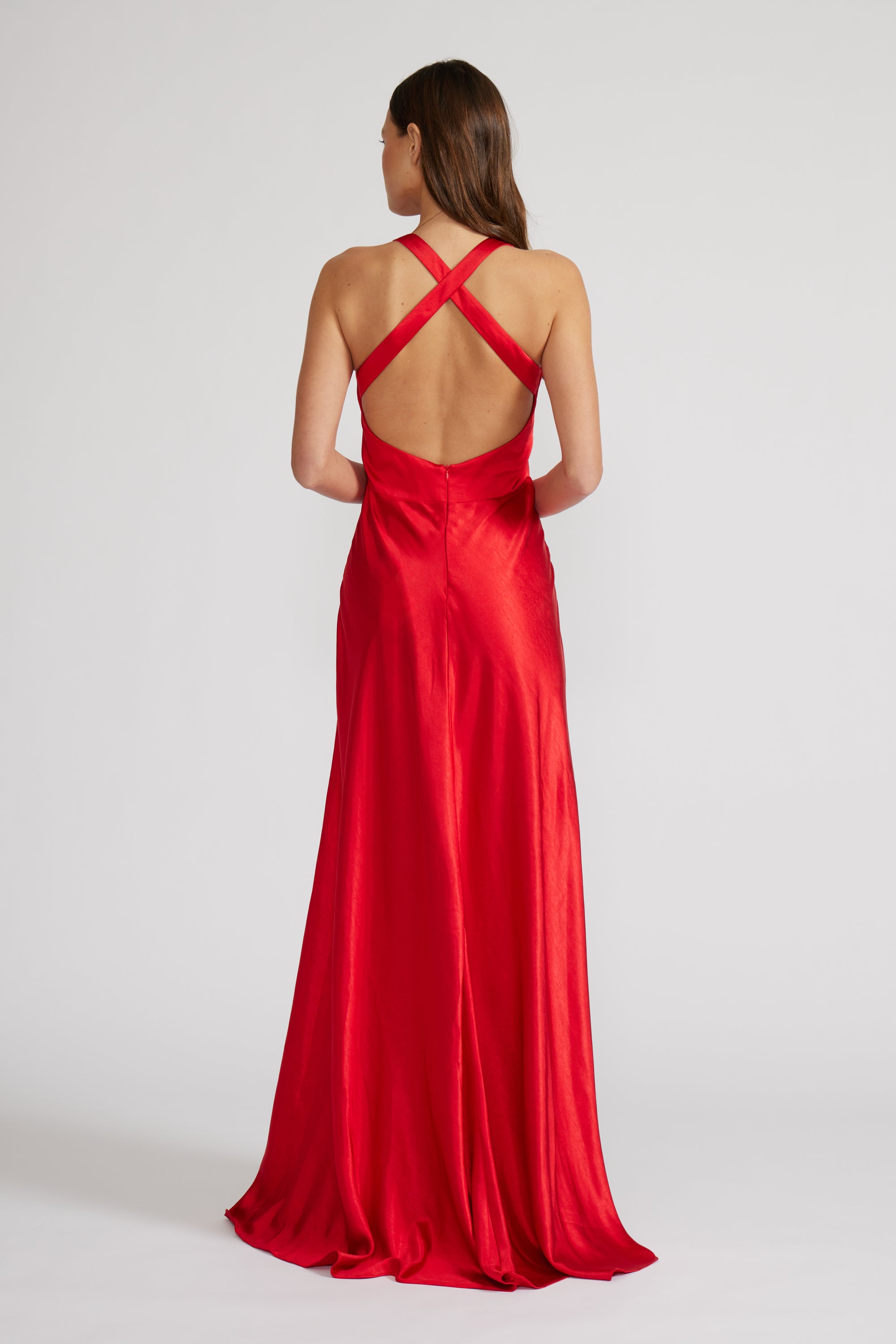 DR4488 NOVA SATIN DRESS