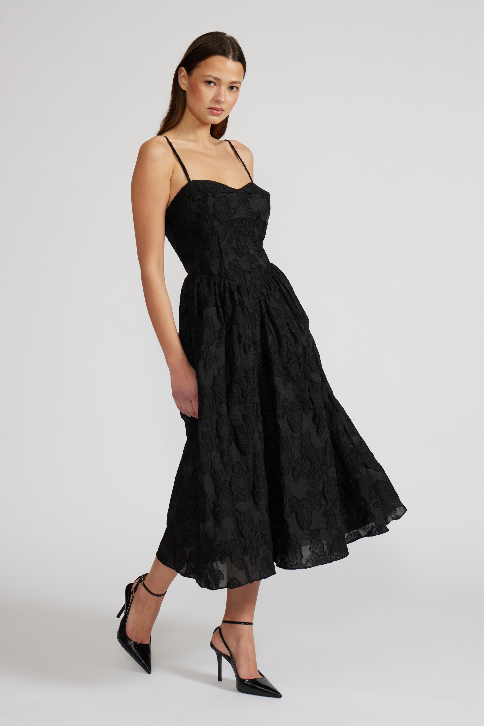DR4568 INGRID MIDI DRESS