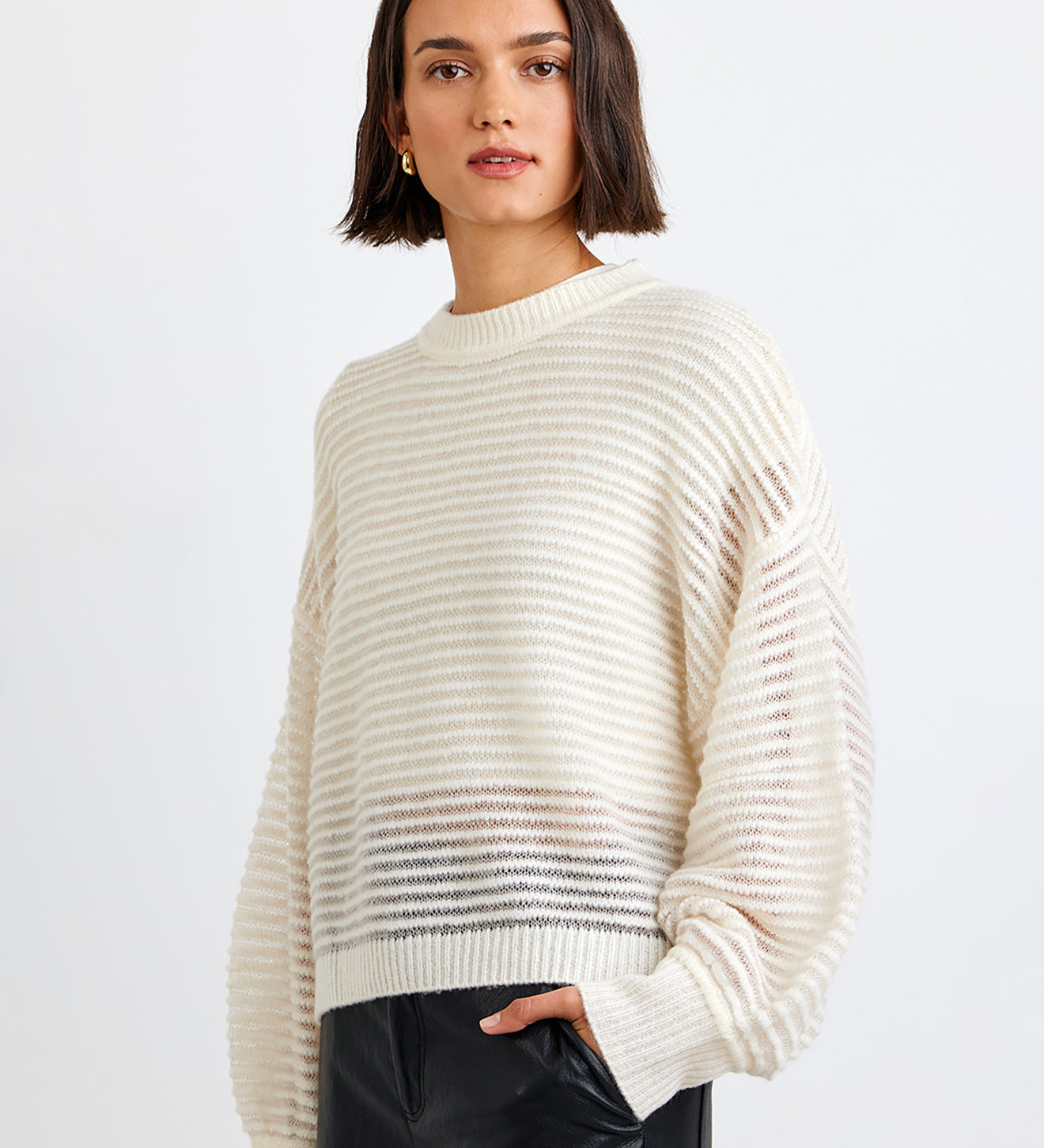 B2792-K06-304 - RELAXED BOXY FIT SWEATER