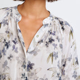 B4988-J79-304 - LONG SLEEVE SHIRRED RAGLAN SHIRT