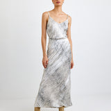 B3205-J80-304 - SLEEK BIAS MAXI SKIRT