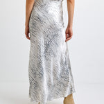 B3205-J80-304 - SLEEK BIAS MAXI SKIRT