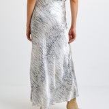 B3205-J80-304 - SLEEK BIAS MAXI SKIRT
