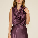 T4530 DOROTHY SATIN TOP