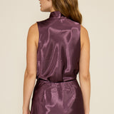 T4530 DOROTHY SATIN TOP