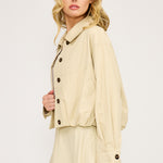 C4888 TIANA BUBBLE HEM JACKET