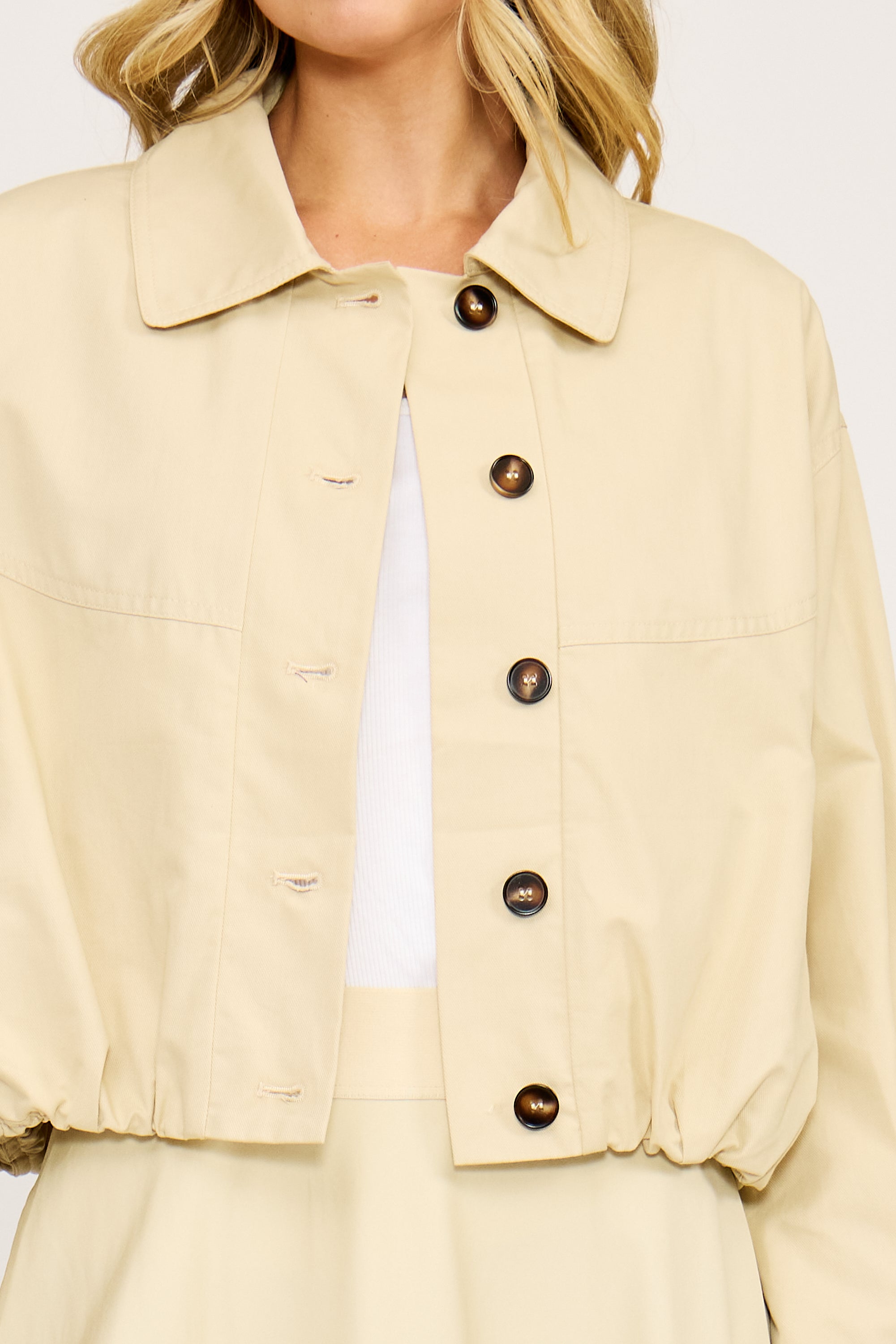 C4888 TIANA BUBBLE HEM JACKET