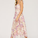 DR4557 FLORA MIDI DRESS