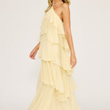 DR5060 EMERY RUFFLE DRESS