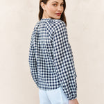 B4988-K55-304 - LONG SLEEVE SHIRRED RAGLAN SHIRT