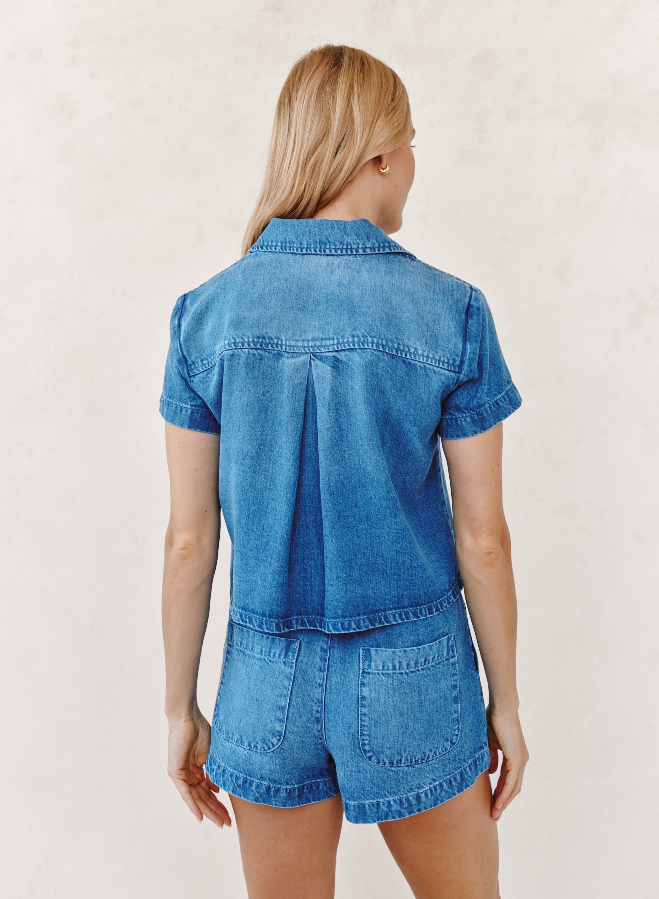 B2328-F85-613 - SHORT SLEEVE FLAP POCKET SHIRT
