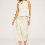 SK4447-2 BARBARA SATIN SKIRT