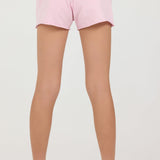 Kids Washed Raw Edge Shorts