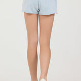 Kids Washed Raw Edge Shorts