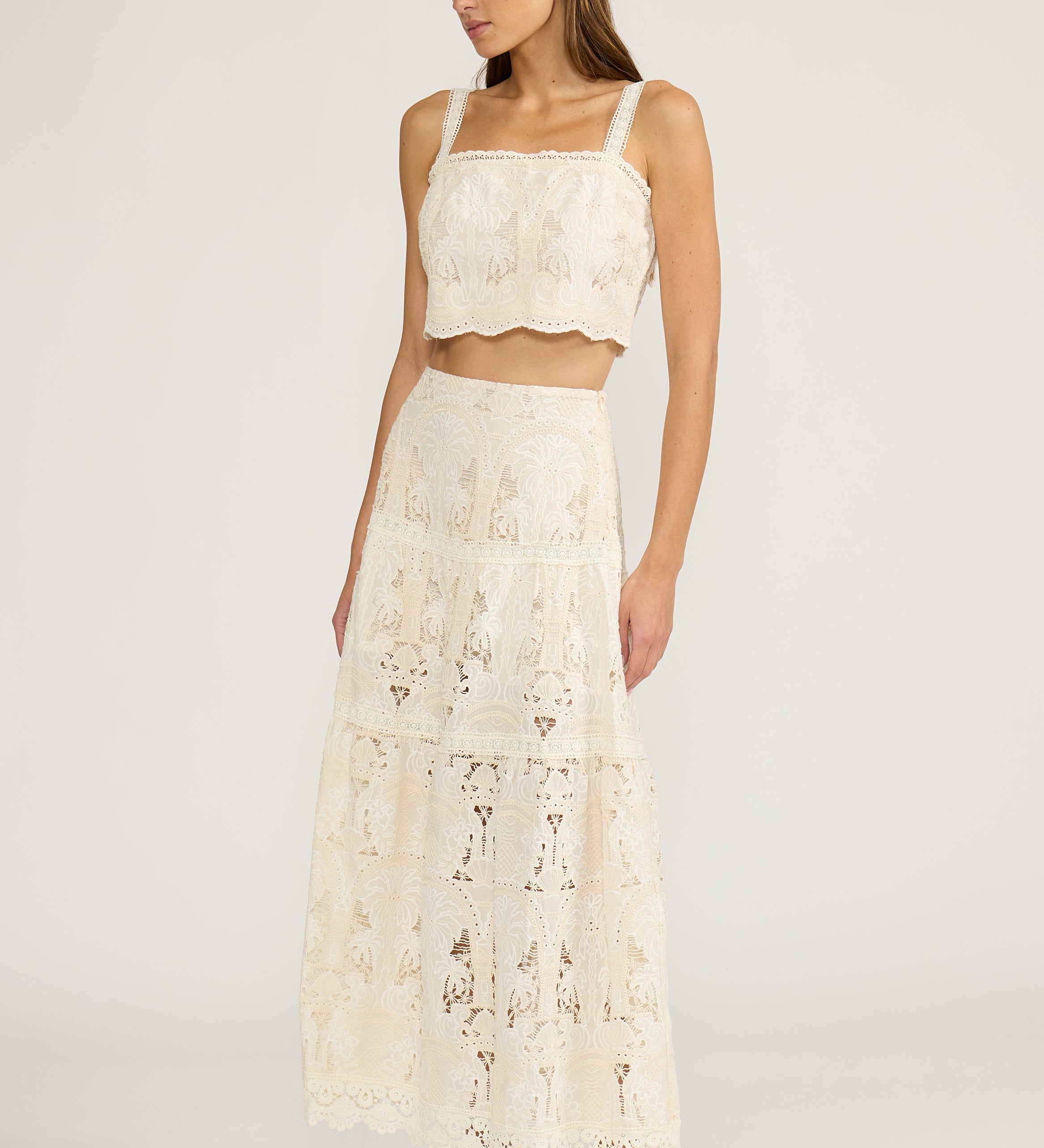 SK5013 ELORDI TIERED SKIRT