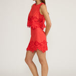 T5440 KAYLA EYELET TOP