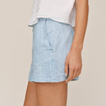 B3669-K75-605 - SMOCKED BACK SEAM SHORT